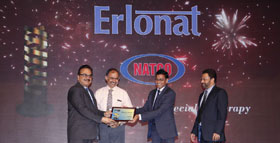 NATCO received the “Best Speciality Brand-SILVER AWARD” for marketing excellence in India, during 2014-15 fiscal year